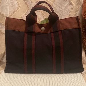 Hermes Canvas tote